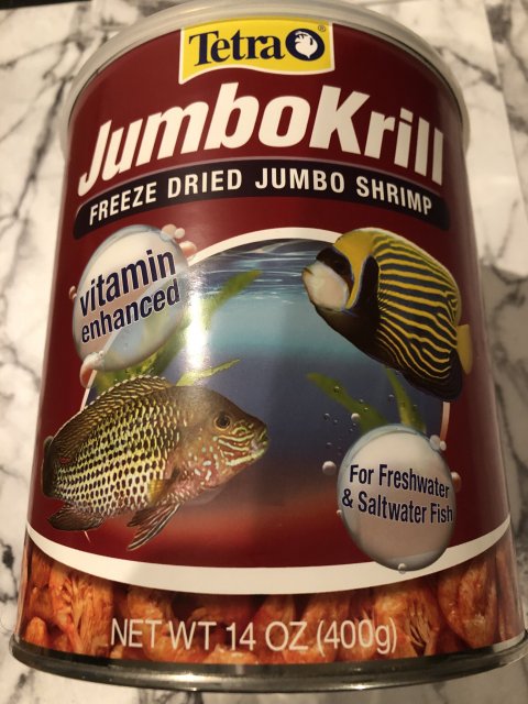 Image result for Tetra Jumbo Krill Freeze Dried Jumbo Shrimp