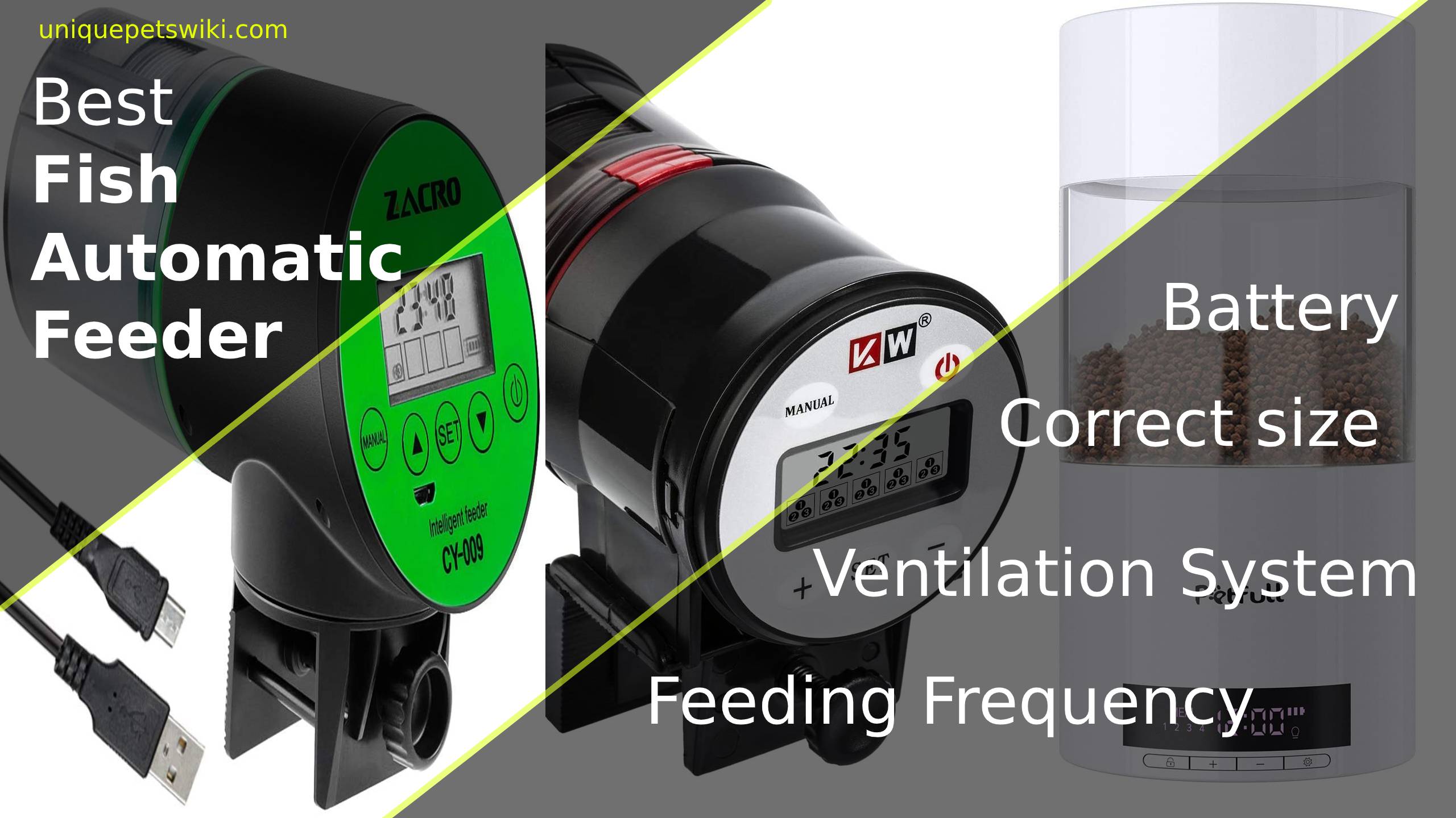 cheap automatic fish feeder